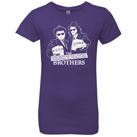 T-Shirts Purple Rush / YXS Night Watch Brothers Girls Premium T-Shirt