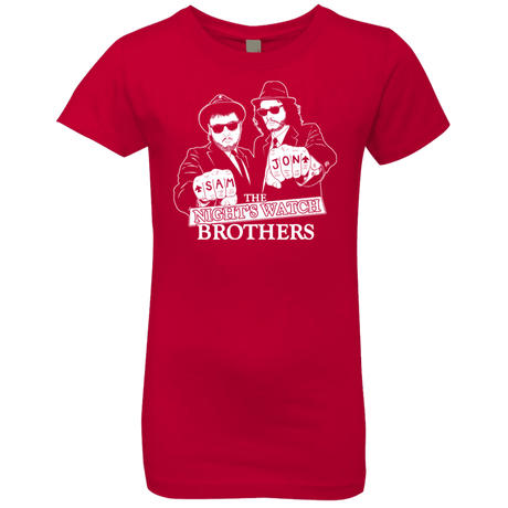 T-Shirts Red / YXS Night Watch Brothers Girls Premium T-Shirt