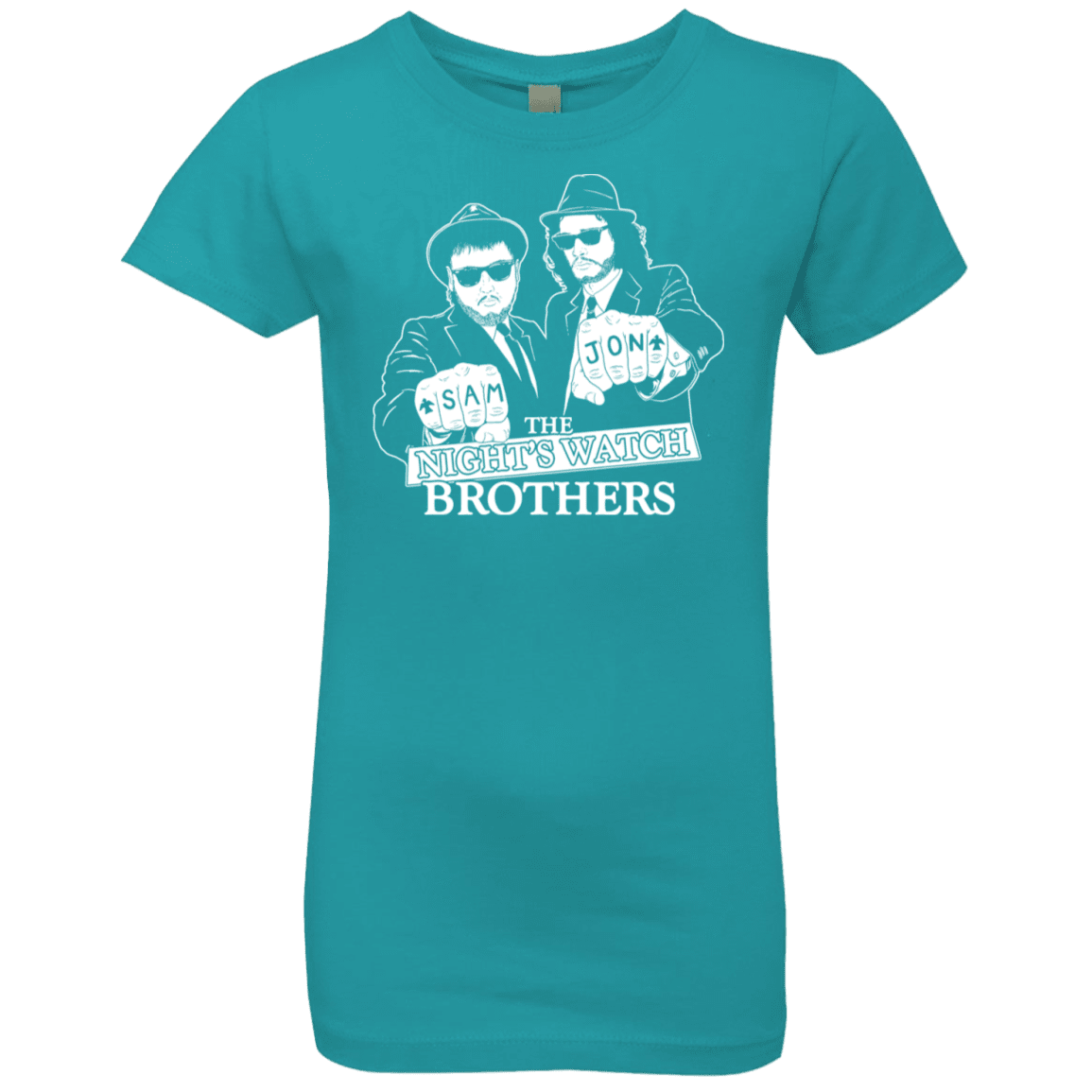 T-Shirts Tahiti Blue / YXS Night Watch Brothers Girls Premium T-Shirt