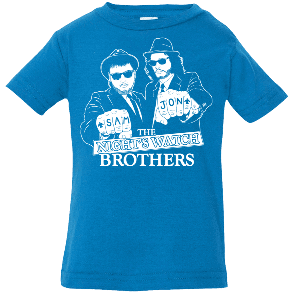 T-Shirts Cobalt / 6 Months Night Watch Brothers Infant Premium T-Shirt