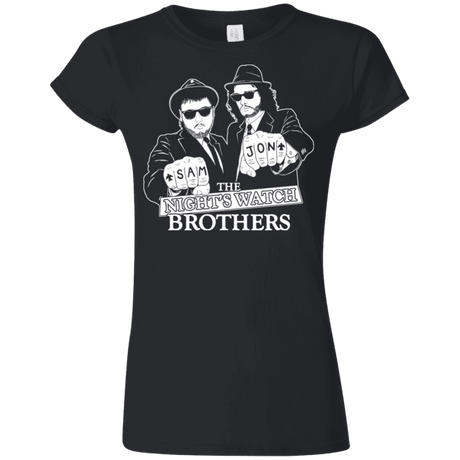 T-Shirts Black / S Night Watch Brothers Junior Slimmer-Fit T-Shirt