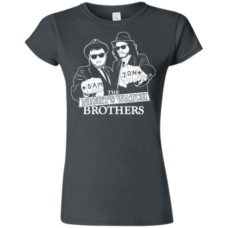 T-Shirts Charcoal / S Night Watch Brothers Junior Slimmer-Fit T-Shirt