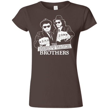 T-Shirts Dark Chocolate / S Night Watch Brothers Junior Slimmer-Fit T-Shirt