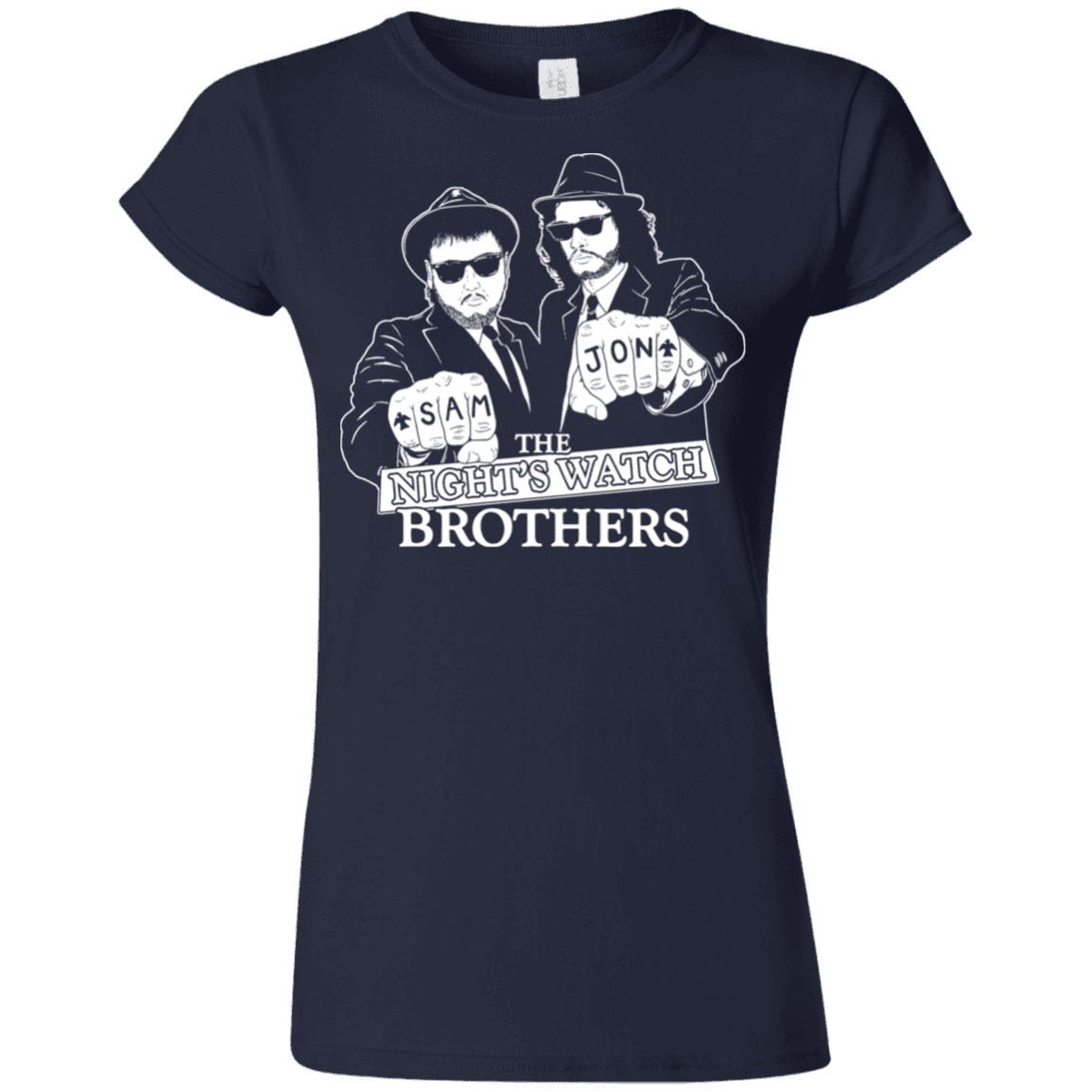 T-Shirts Navy / S Night Watch Brothers Junior Slimmer-Fit T-Shirt