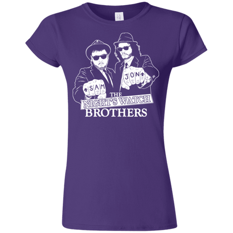 T-Shirts Purple / S Night Watch Brothers Junior Slimmer-Fit T-Shirt
