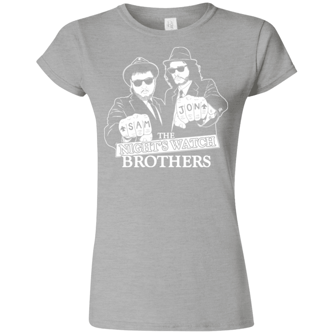 T-Shirts Sport Grey / S Night Watch Brothers Junior Slimmer-Fit T-Shirt