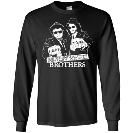 T-Shirts Black / S Night Watch Brothers Men's Long Sleeve T-Shirt