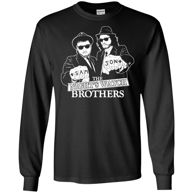 T-Shirts Black / S Night Watch Brothers Men's Long Sleeve T-Shirt