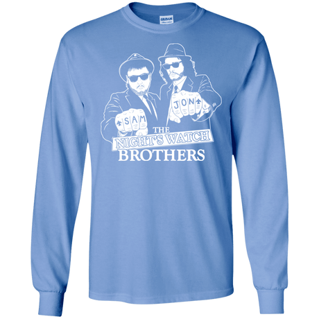 T-Shirts Carolina Blue / S Night Watch Brothers Men's Long Sleeve T-Shirt