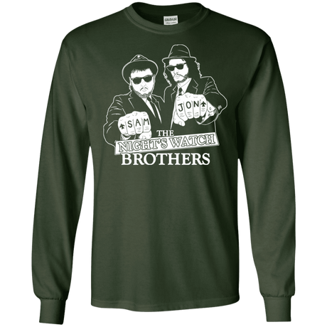 T-Shirts Forest Green / S Night Watch Brothers Men's Long Sleeve T-Shirt