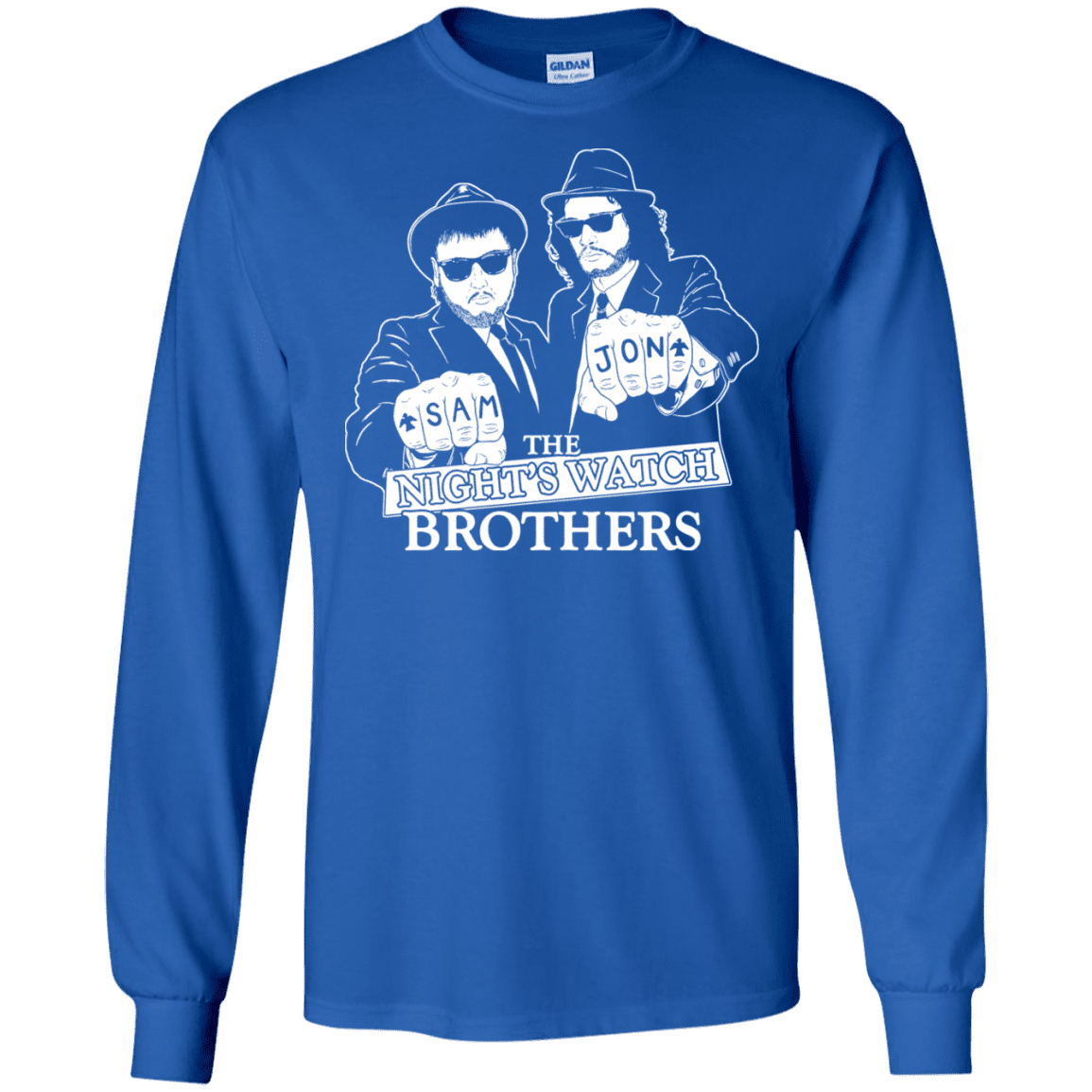 T-Shirts Royal / S Night Watch Brothers Men's Long Sleeve T-Shirt