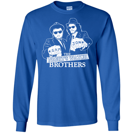 T-Shirts Royal / S Night Watch Brothers Men's Long Sleeve T-Shirt