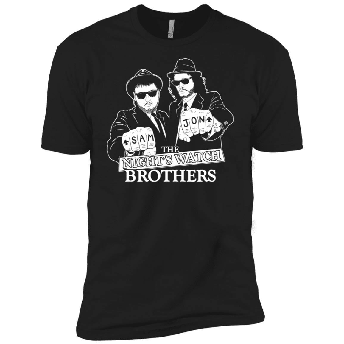 T-Shirts Black / X-Small Night Watch Brothers Men's Premium T-Shirt
