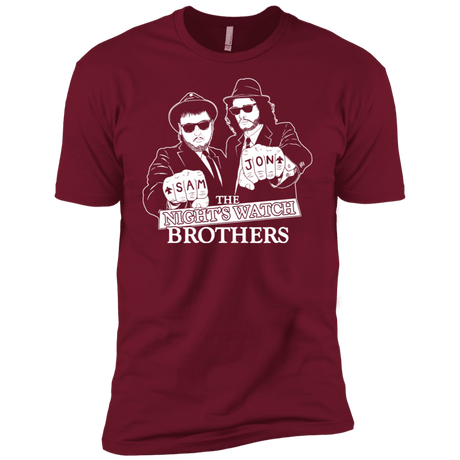 T-Shirts Cardinal / X-Small Night Watch Brothers Men's Premium T-Shirt