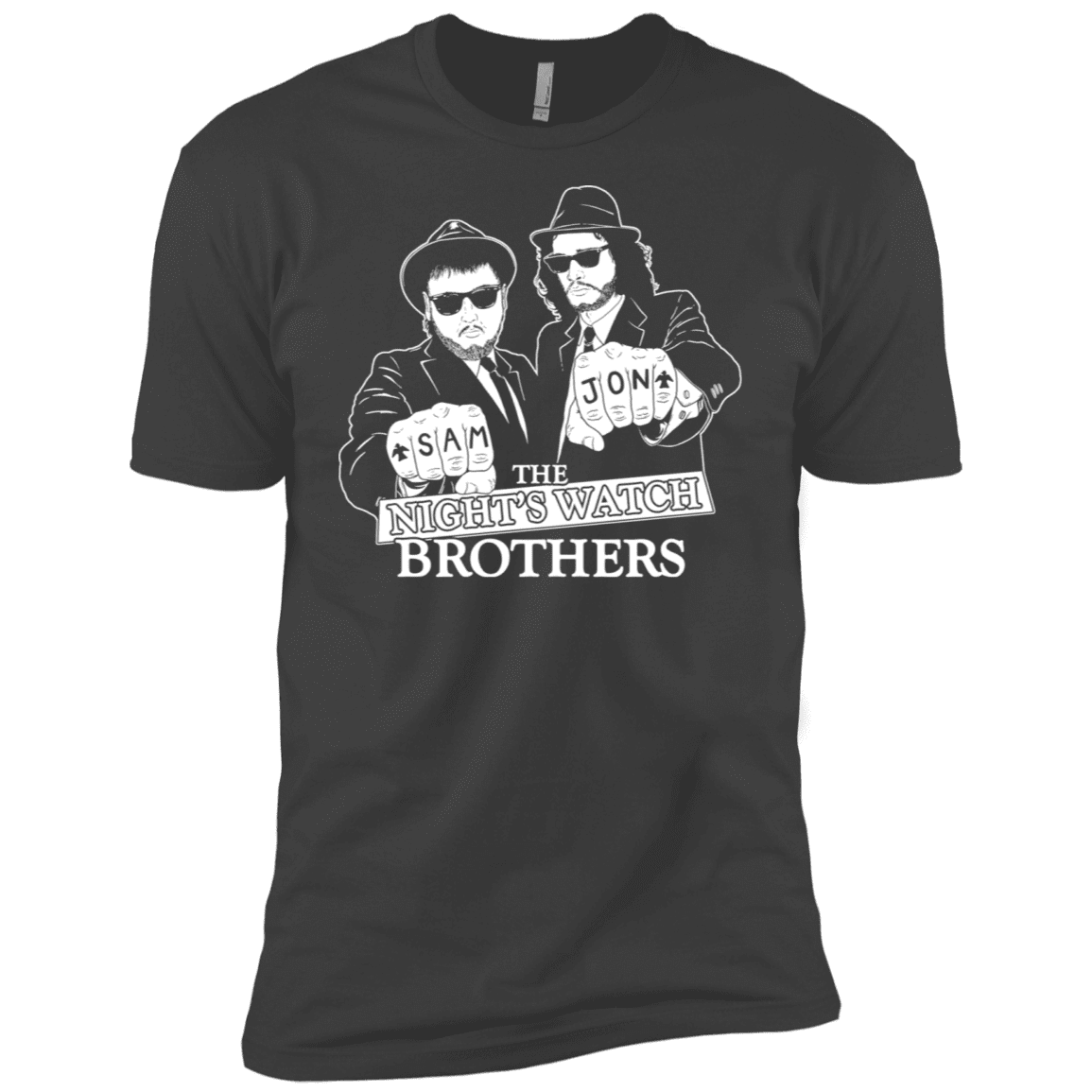 T-Shirts Heavy Metal / X-Small Night Watch Brothers Men's Premium T-Shirt