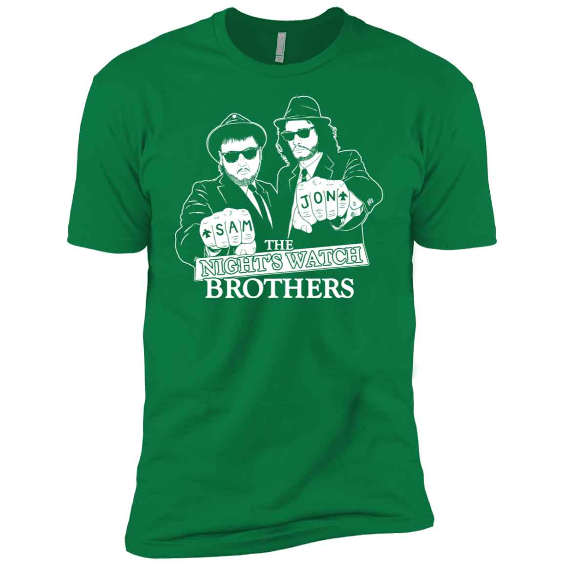 T-Shirts Kelly Green / X-Small Night Watch Brothers Men's Premium T-Shirt
