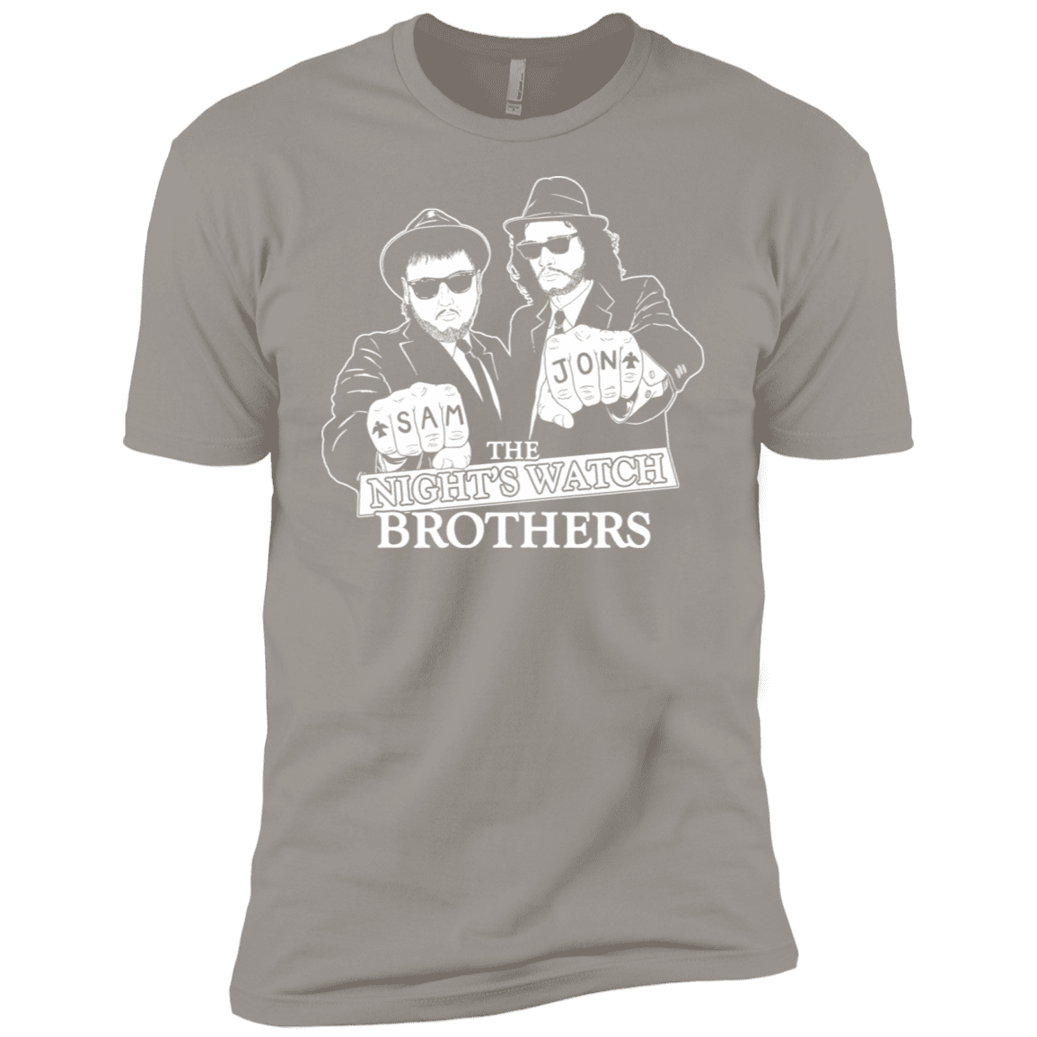 T-Shirts Light Grey / X-Small Night Watch Brothers Men's Premium T-Shirt