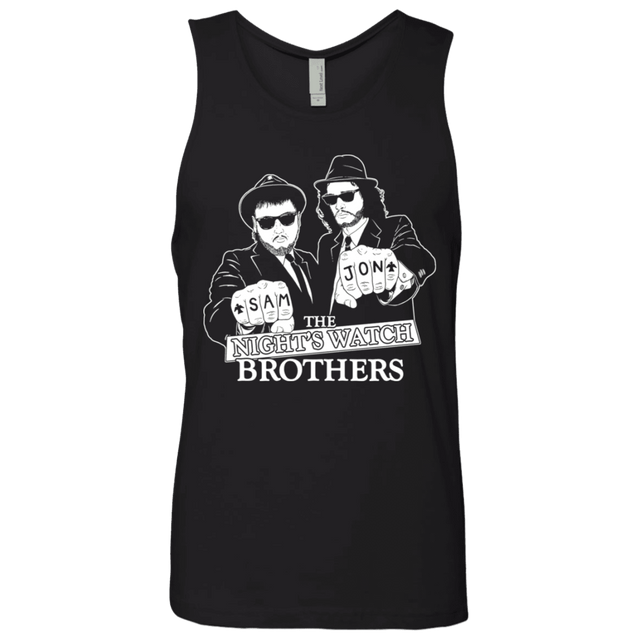 T-Shirts Black / S Night Watch Brothers Men's Premium Tank Top