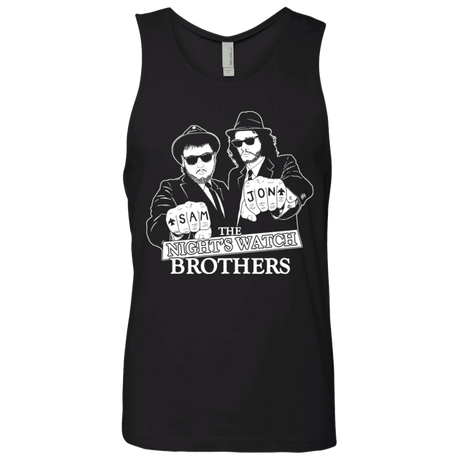 T-Shirts Black / S Night Watch Brothers Men's Premium Tank Top