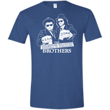 T-Shirts Heather Royal / X-Small Night Watch Brothers Men's Semi-Fitted Softstyle