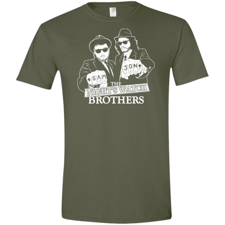 T-Shirts Military Green / S Night Watch Brothers Men's Semi-Fitted Softstyle