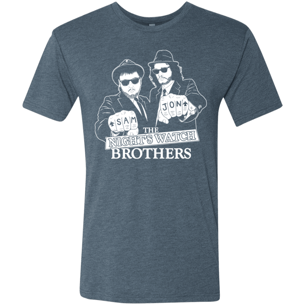 T-Shirts Indigo / S Night Watch Brothers Men's Triblend T-Shirt