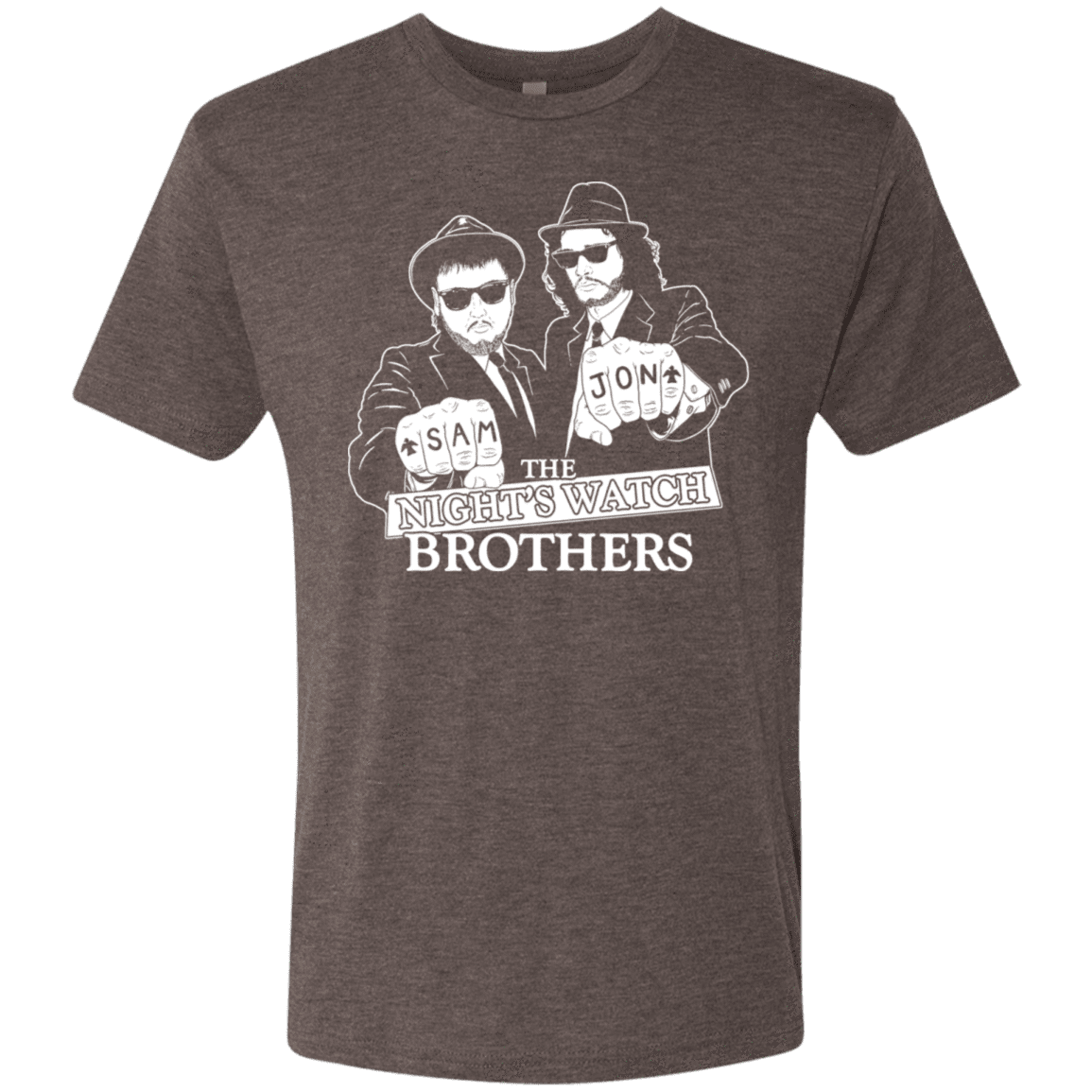 T-Shirts Macchiato / S Night Watch Brothers Men's Triblend T-Shirt