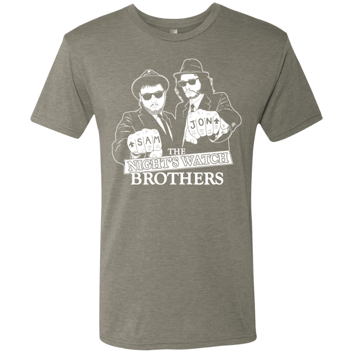 T-Shirts Venetian Grey / S Night Watch Brothers Men's Triblend T-Shirt