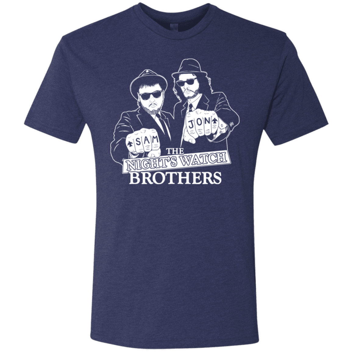 T-Shirts Vintage Navy / S Night Watch Brothers Men's Triblend T-Shirt