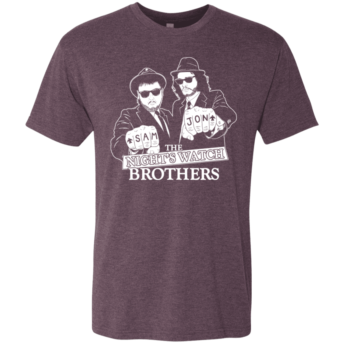 T-Shirts Vintage Purple / S Night Watch Brothers Men's Triblend T-Shirt