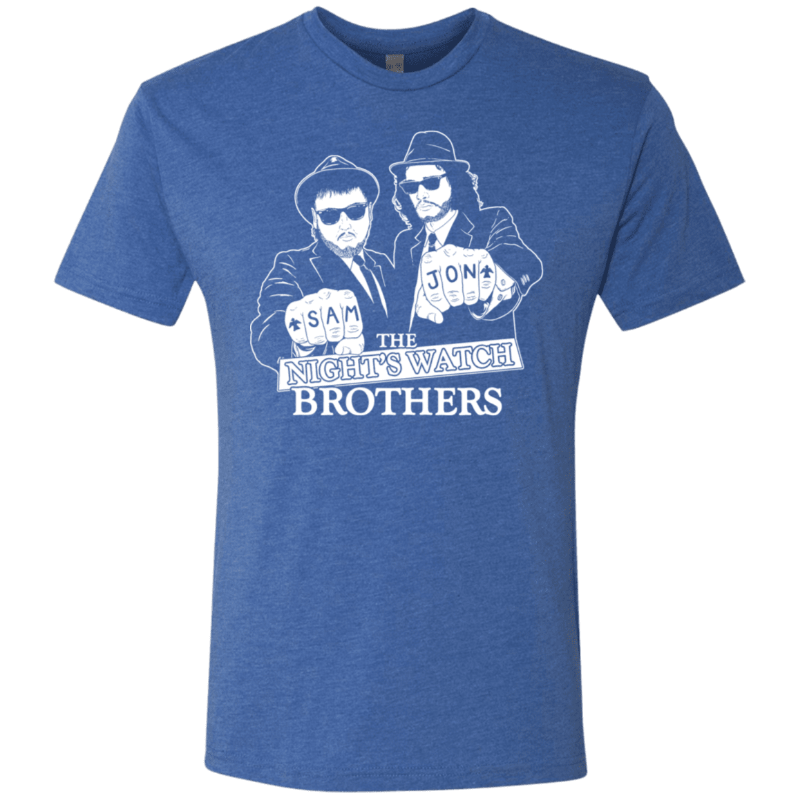 T-Shirts Vintage Royal / S Night Watch Brothers Men's Triblend T-Shirt