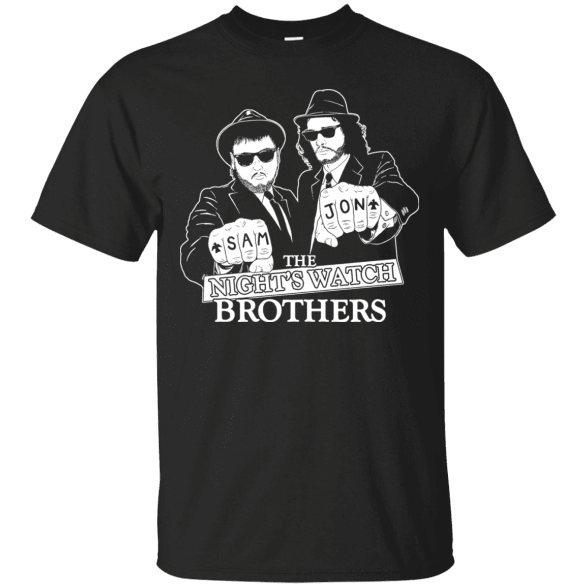 T-Shirts Black / S Night Watch Brothers T-Shirt