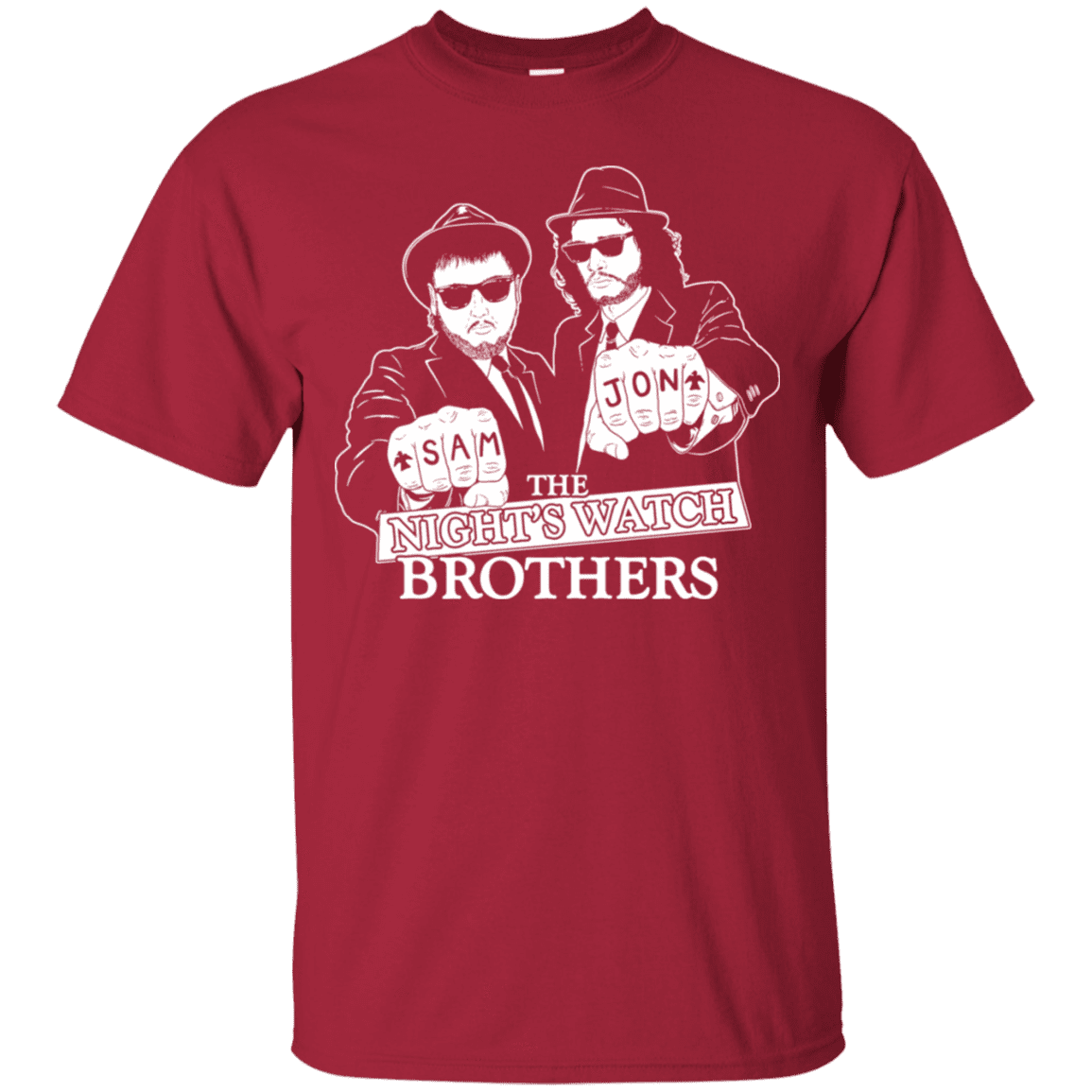 T-Shirts Cardinal / S Night Watch Brothers T-Shirt