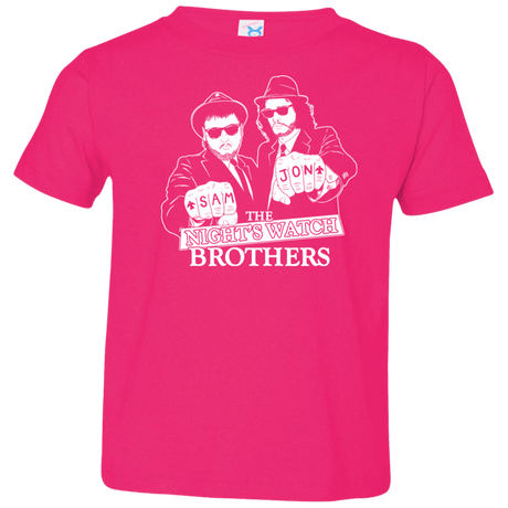 T-Shirts Hot Pink / 2T Night Watch Brothers Toddler Premium T-Shirt