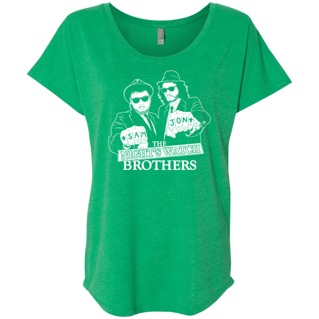 T-Shirts Envy / X-Small Night Watch Brothers Triblend Dolman Sleeve
