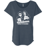 T-Shirts Indigo / X-Small Night Watch Brothers Triblend Dolman Sleeve