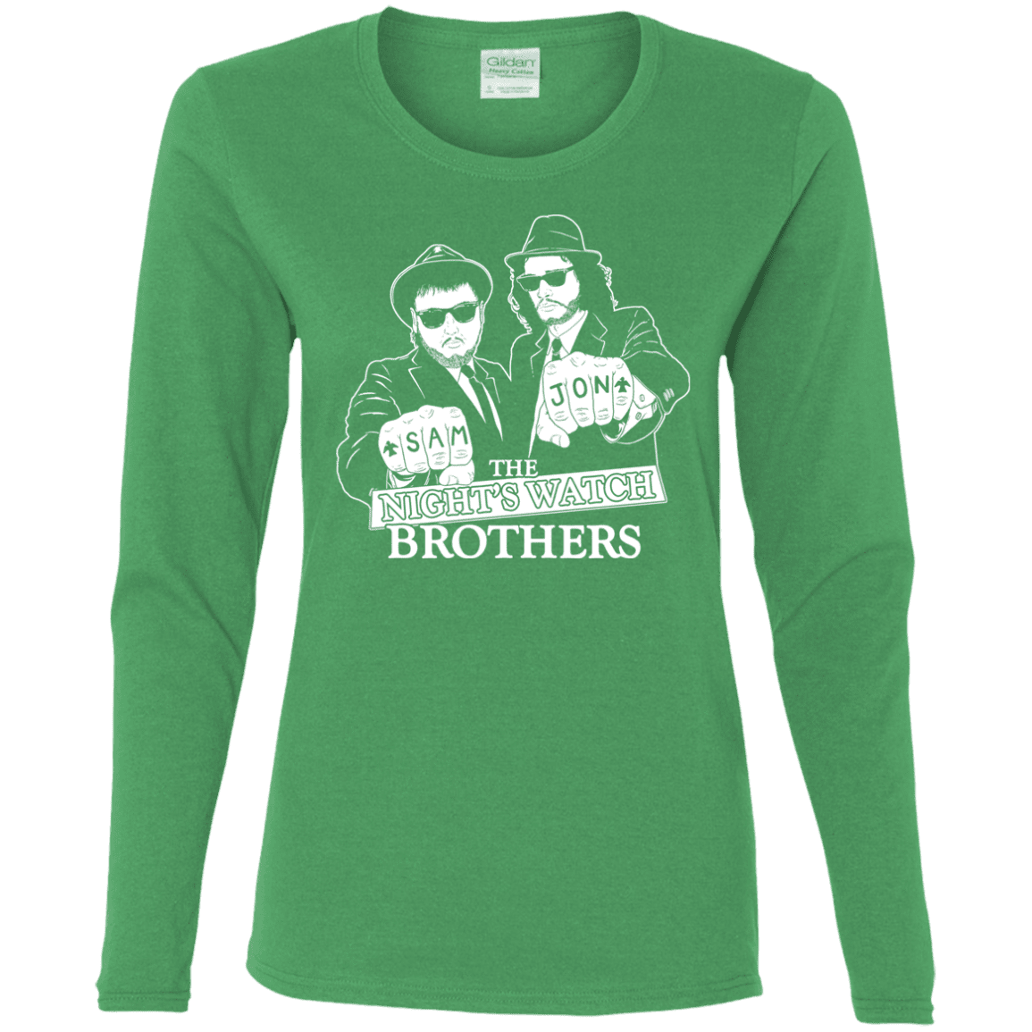 T-Shirts Irish Green / S Night Watch Brothers Women's Long Sleeve T-Shirt