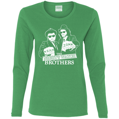 T-Shirts Irish Green / S Night Watch Brothers Women's Long Sleeve T-Shirt