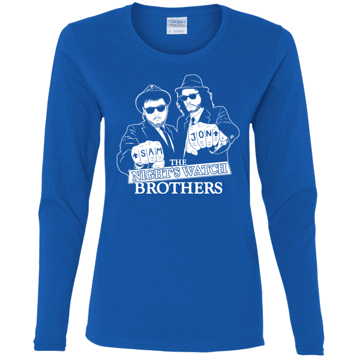 T-Shirts Royal / S Night Watch Brothers Women's Long Sleeve T-Shirt