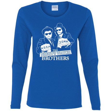 T-Shirts Royal / S Night Watch Brothers Women's Long Sleeve T-Shirt