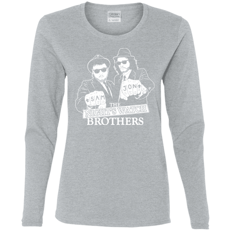 T-Shirts Sport Grey / S Night Watch Brothers Women's Long Sleeve T-Shirt