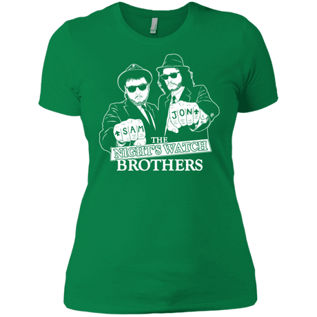 T-Shirts Kelly Green / X-Small Night Watch Brothers Women's Premium T-Shirt