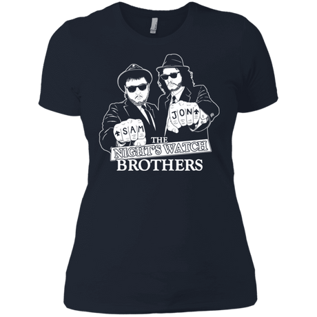T-Shirts Midnight Navy / X-Small Night Watch Brothers Women's Premium T-Shirt