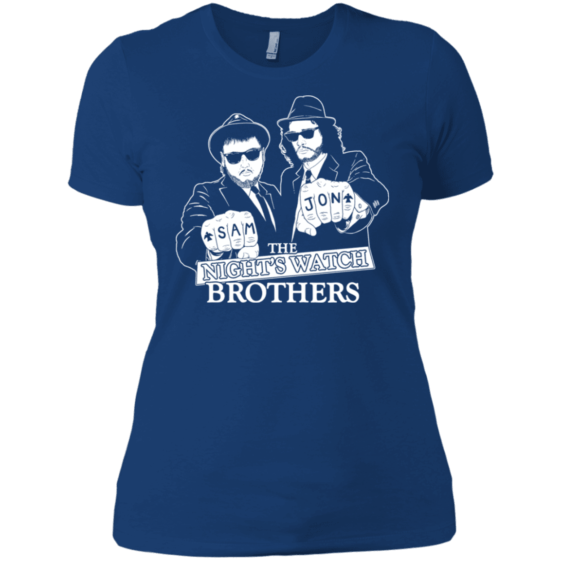 T-Shirts Royal / X-Small Night Watch Brothers Women's Premium T-Shirt