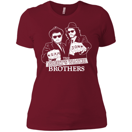 T-Shirts Scarlet / X-Small Night Watch Brothers Women's Premium T-Shirt