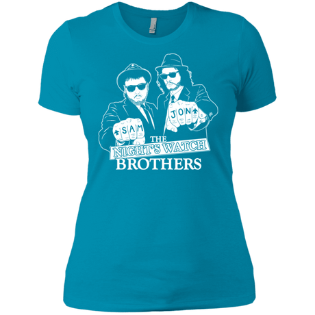 T-Shirts Turquoise / X-Small Night Watch Brothers Women's Premium T-Shirt