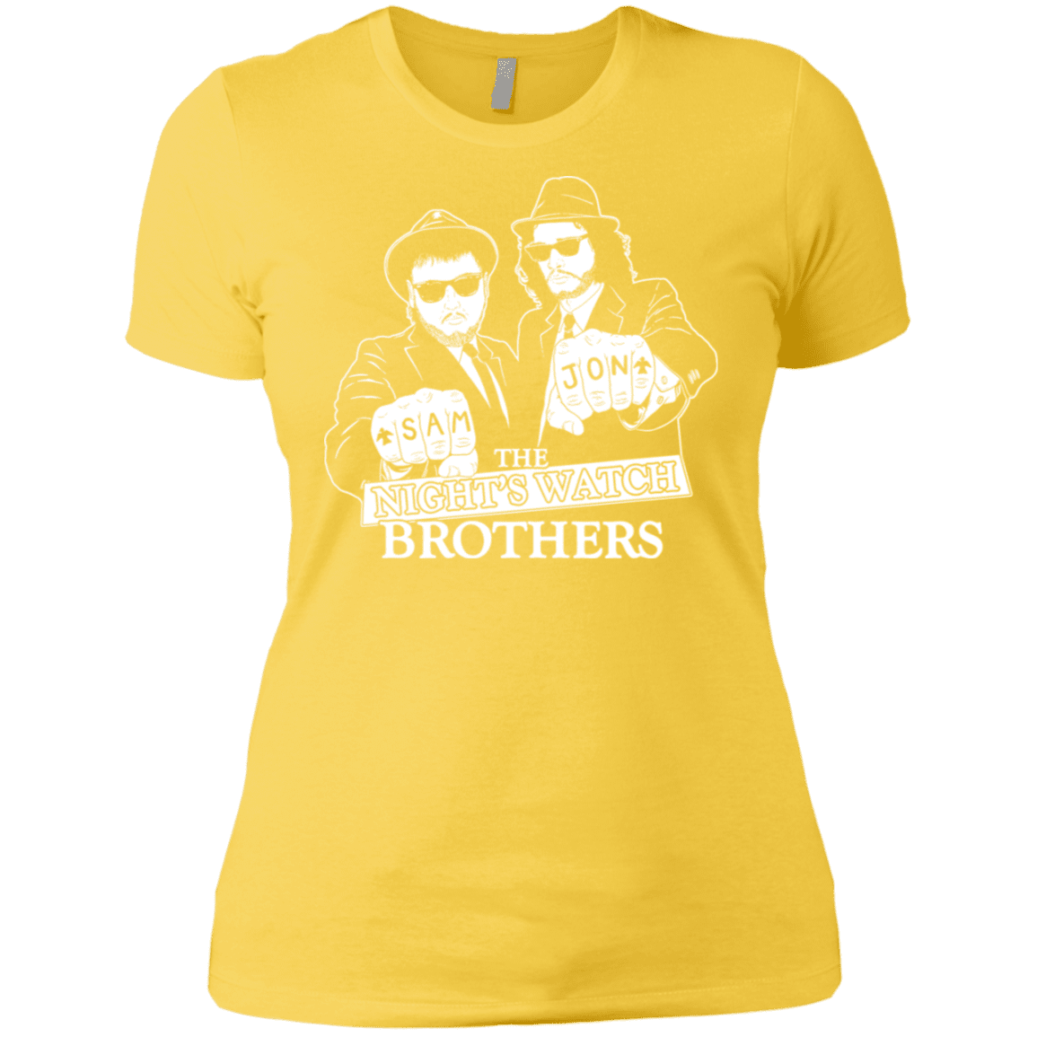 T-Shirts Vibrant Yellow / X-Small Night Watch Brothers Women's Premium T-Shirt