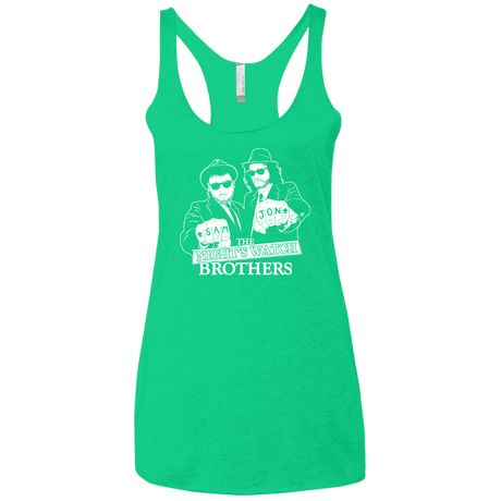 T-Shirts Envy / X-Small Night Watch Brothers Women's Triblend Racerback Tank