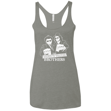 T-Shirts Venetian Grey / X-Small Night Watch Brothers Women's Triblend Racerback Tank