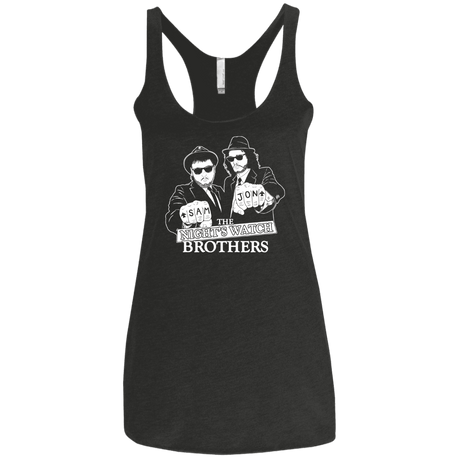 T-Shirts Vintage Black / X-Small Night Watch Brothers Women's Triblend Racerback Tank